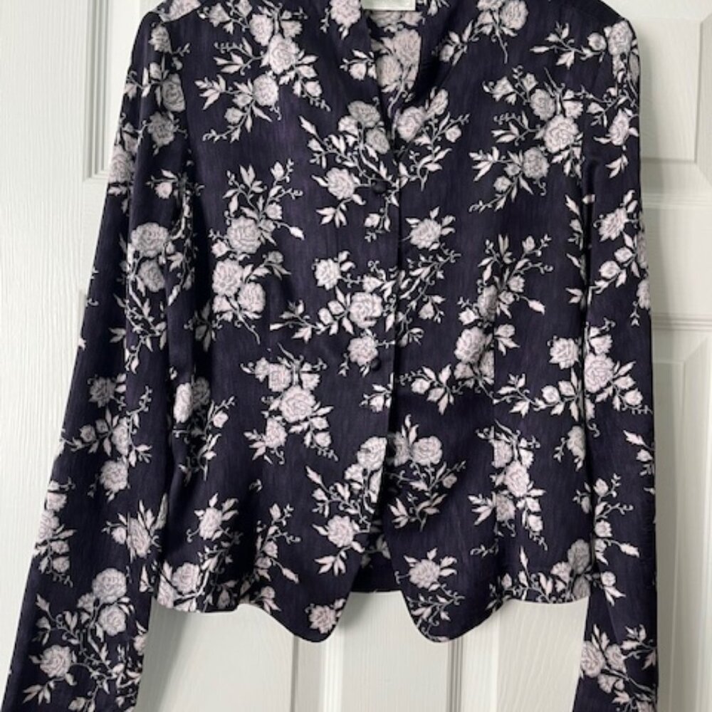 Dana Buchman silk blouse